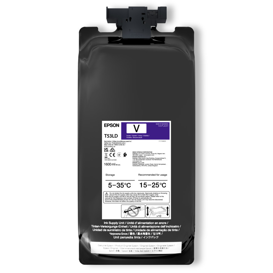 Epson UltraChrome DS Violet T53LD00 – Encre pigmentée pour impression professionnelle (C13T53LD00)