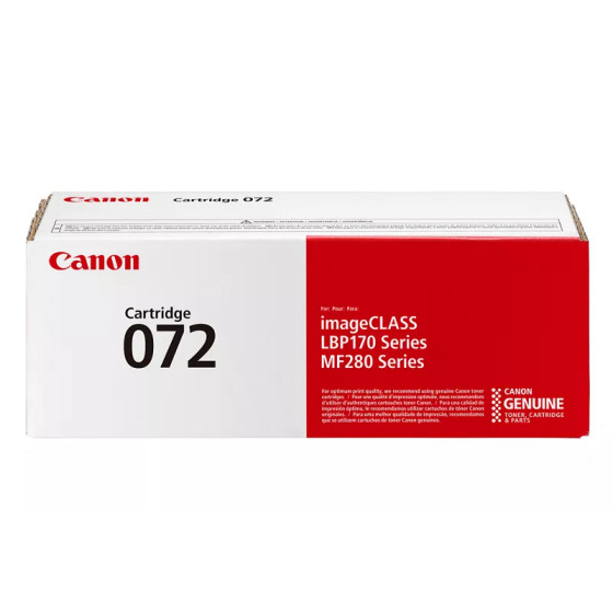 Cartouche de toner noir Canon 072