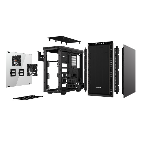 be quiet! Pure Base 600 Window Noir