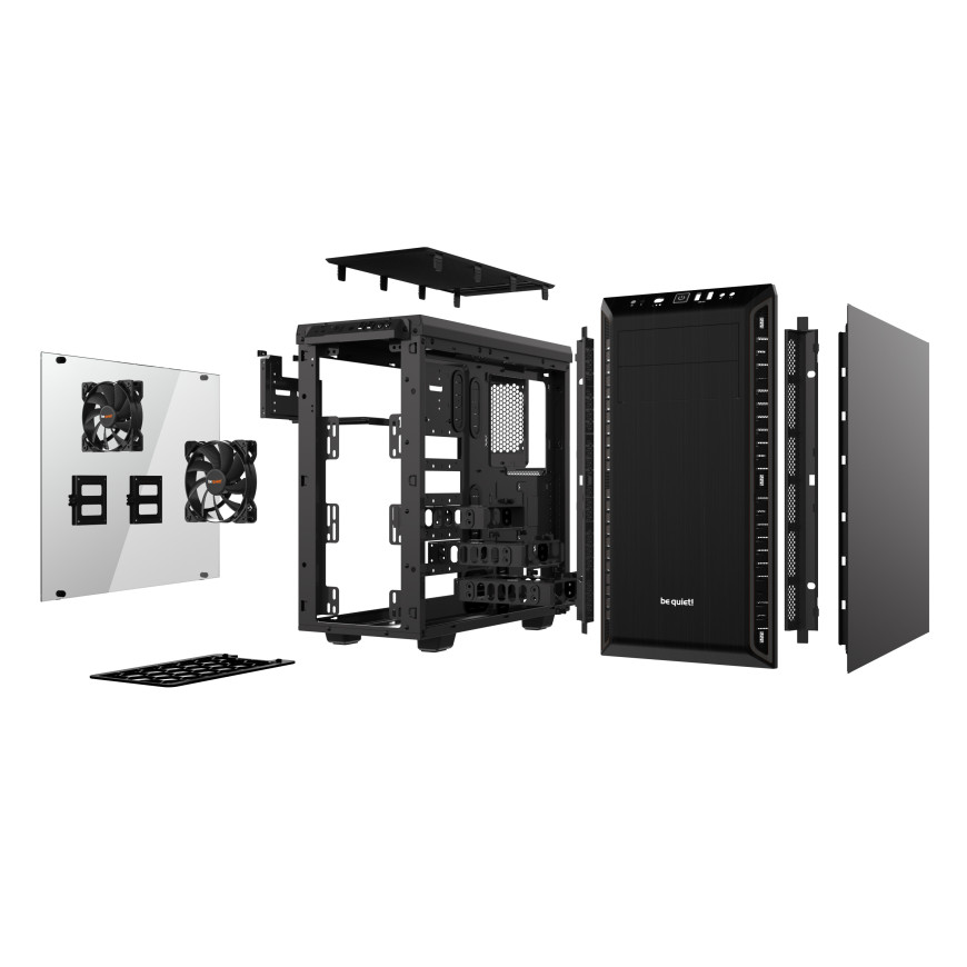 be quiet! Pure Base 600 Window Noir