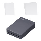 Imprimante photo couleur portable sans fil Canon SELPHY QX20, Gris foncé