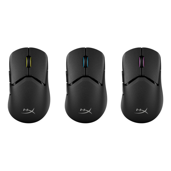 Souris gamer sans fil HyperX Pulsefire Saga Pro (noire)