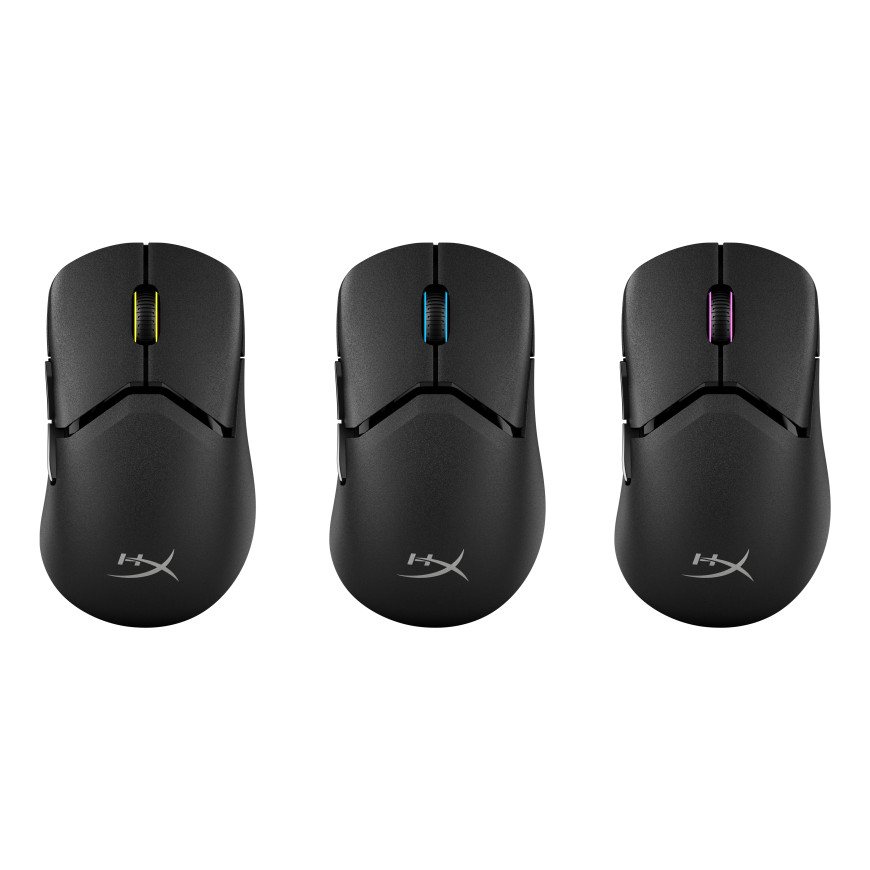 Souris gamer sans fil HyperX Pulsefire Saga Pro (noire)