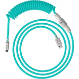 Câble torsadé USB-C HyperX vert clair-blanc