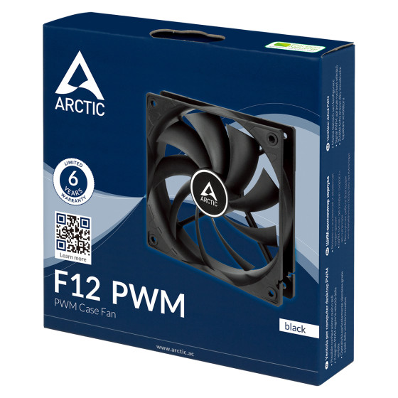 Arctic F12 PWM Noir (x 5)