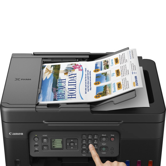 Imprimante jet d'encre MegaTank multifonction rechargeable couleur Wi-Fi Canon PIXMA G4570