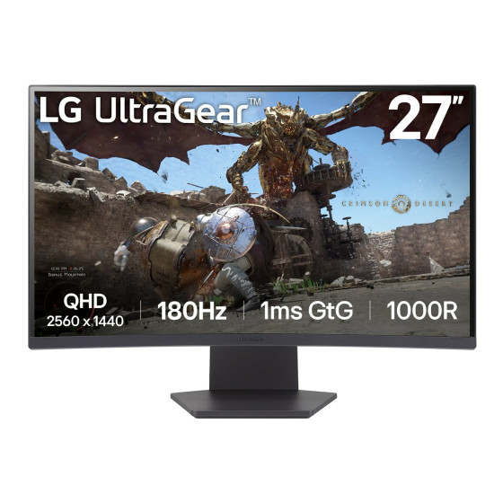 LG 27" LED - UltraGear 27GS60QC-B