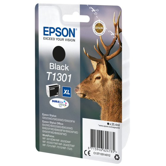 Epson T1301 – Encre noire DURABrite Ultra (C13T13014022)
