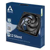 Arctic P12 Silent (Noir)
