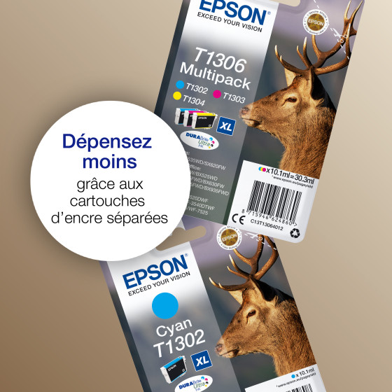 Epson T1301 – Encre noire DURABrite Ultra (C13T13014022)