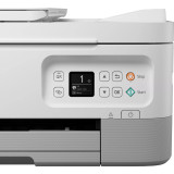 Imprimante photo jet d'encre couleur 3-en-1 sans fil Canon PIXMA TS7451i, blanche