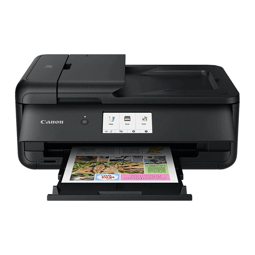 Imprimante photo jet d'encre couleur multifonction A3 sans fil Canon PIXMA TS9550a, noir