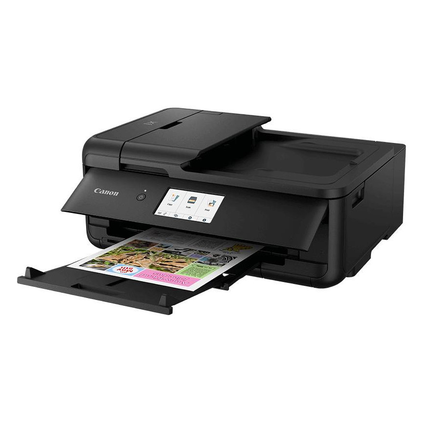 Imprimante photo jet d'encre couleur multifonction A3 sans fil Canon PIXMA TS9550a, noir
