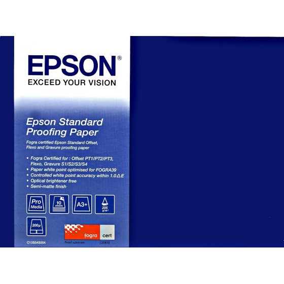 Epson Standard Proofing 240g 24" x 30.5m – Papier d'épreuvage (C13S045112)