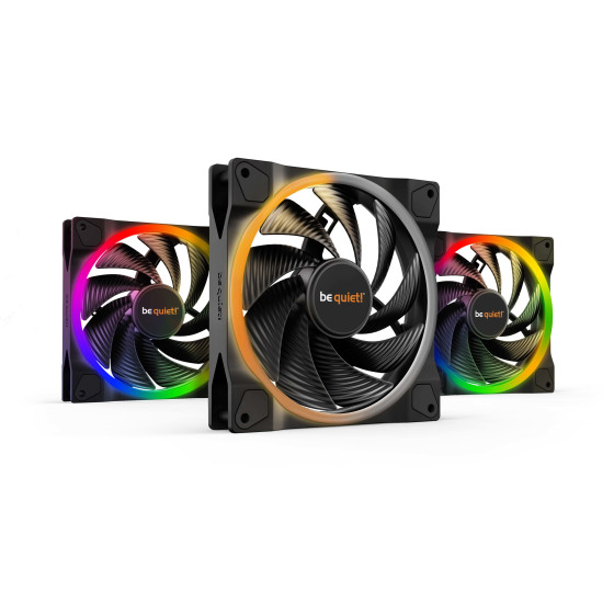 be quiet! Light Wings 140 mm PWM High Speed ARGB Triple Pack