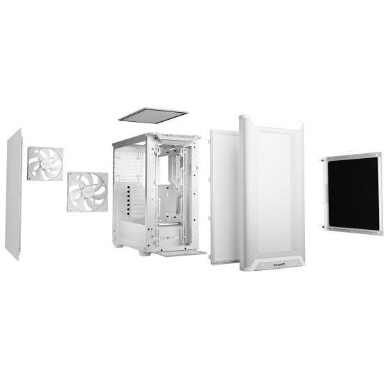 be quiet! Pure Base 501 Airflow - Blanc