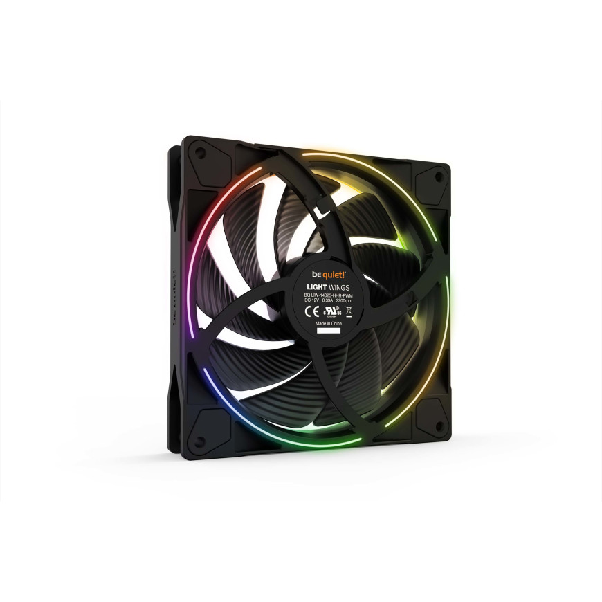 be quiet! Light Wings 140 mm PWM High Speed ARGB Triple Pack