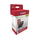 Cartouche d'encre Canon CLI-526 BK/C/M/Y + Pack à prix réduit de papiers photo