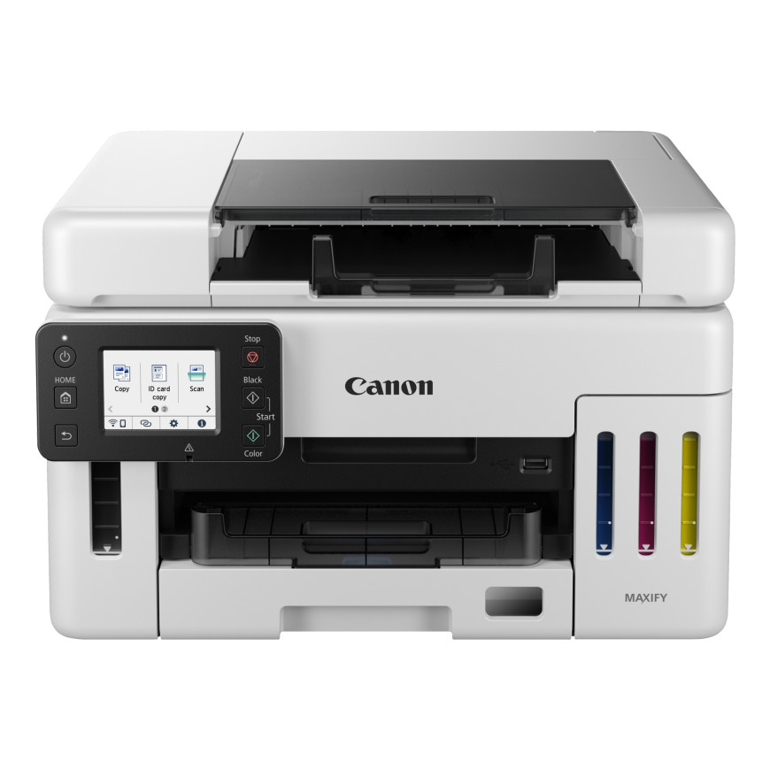 Imprimante jet d'encre MegaTank 3-en-1 rechargeable sans fil Canon MAXIFY GX6550
