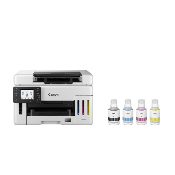 Imprimante jet d'encre MegaTank 3-en-1 rechargeable sans fil Canon MAXIFY GX6550