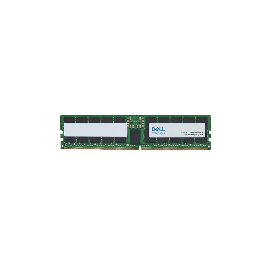 Dell Mémoire mise niveau - 128 Go - 4Rx4 DDR5 RDIMM 5600 MT/s 16 Gb BASE (Non compatible avec le 4800 MT/s DIMMs)