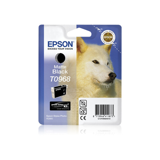 Cartouche d'encre Epson T0968 – noire mat (C13T09684N10)
