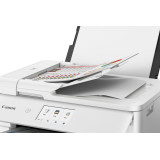 Imprimante photo jet d'encre couleur multifonction A3 sans fil Canon PIXMA TS9551Ca, blanc