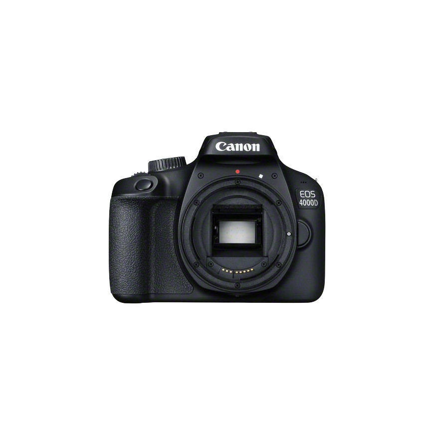 Appareil photo Canon EOS 4000D + objectif EF-S 18-55mm III + objectif EF-S 75-300mm III