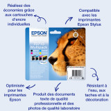 Cartouche d'encre Epson T0712 – cyan DURABrite Ultra (C13T07124022)