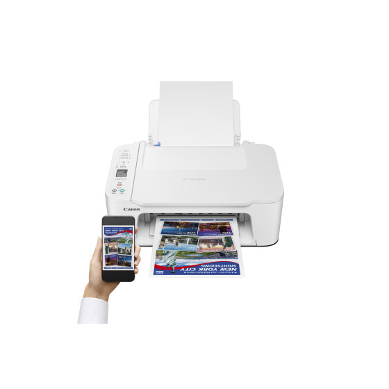 Imprimante multifonction Wi-Fi Canon PIXMA TS3751i, blanche