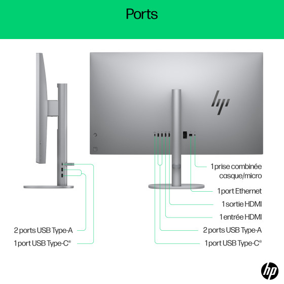 HP OmniStudio X 32-c0002nf - Écran 4K & GeForce RTX™ 4050