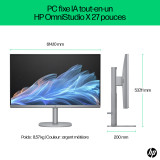 PC tout-en-un HP OmniStudio X 27-cs0001nf