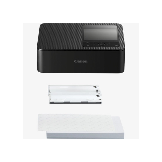 Kit imprimante photo portable Canon SELPHY CP1500, noire + 54 feuilles de papier photo
