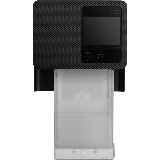Kit imprimante photo portable Canon SELPHY CP1500, noire + 54 feuilles de papier photo
