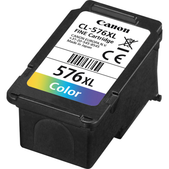 Cartouche d'encre couleur à haut rendement Canon CL-576XL