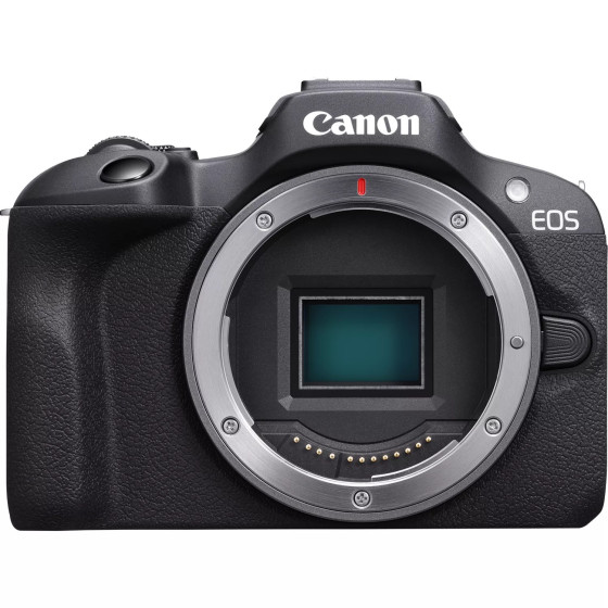 Appareil photo hybride Canon EOS R100 + objectif RF-S 18-45mm IS STM + objectif RF-S 55-210mm IS STM