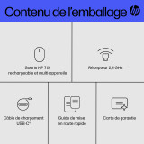 Souris multi-périphériques rechargeable HP 715