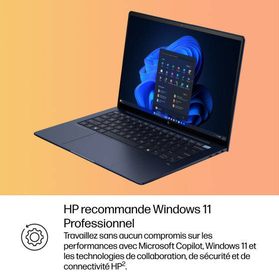 PC portable Professionnel IA HP EliteBook Ultra G1i 14"