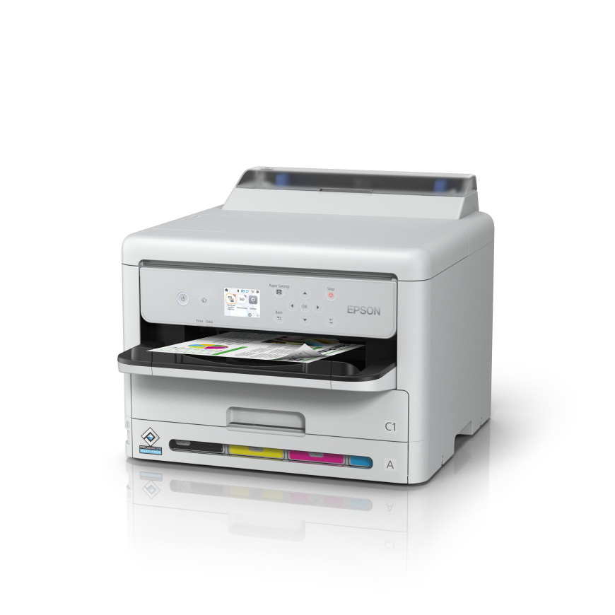 Epson WF-C5390DW – Imprimante multifonction pour groupes de travail (C11CK25402)