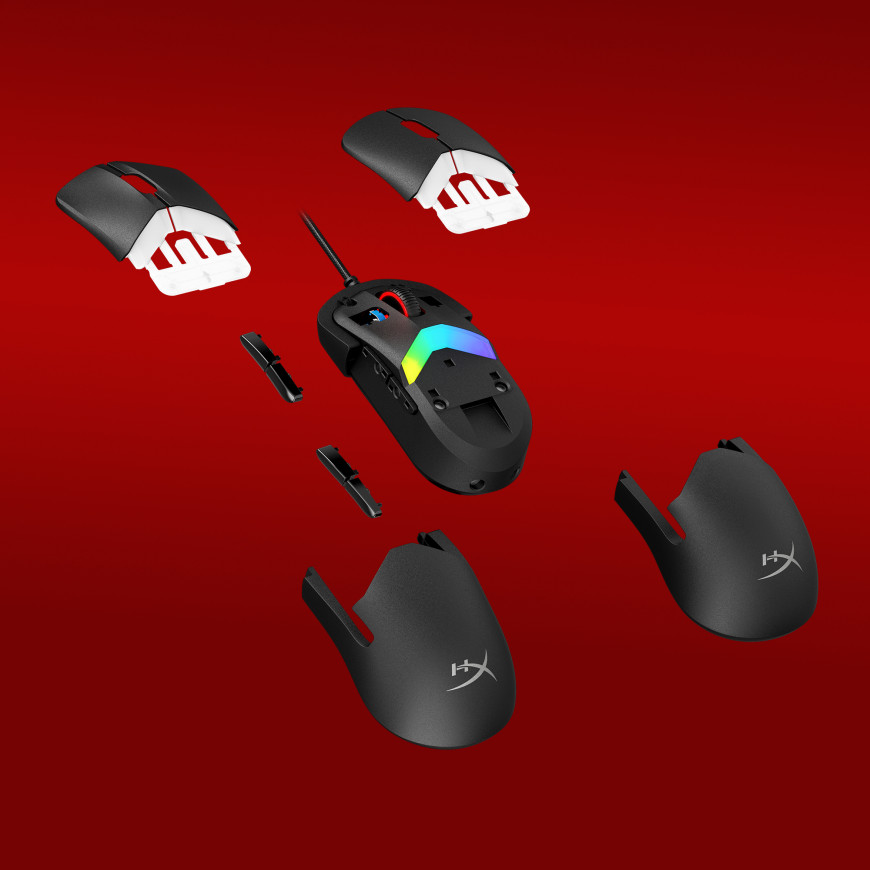 Souris gamer HyperX Pulsefire Saga (noire)