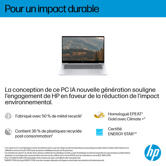 PC portable IA HP OmniBook 7 17-dc0001nf
