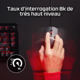 Souris gamer HyperX Pulsefire Saga (noire)