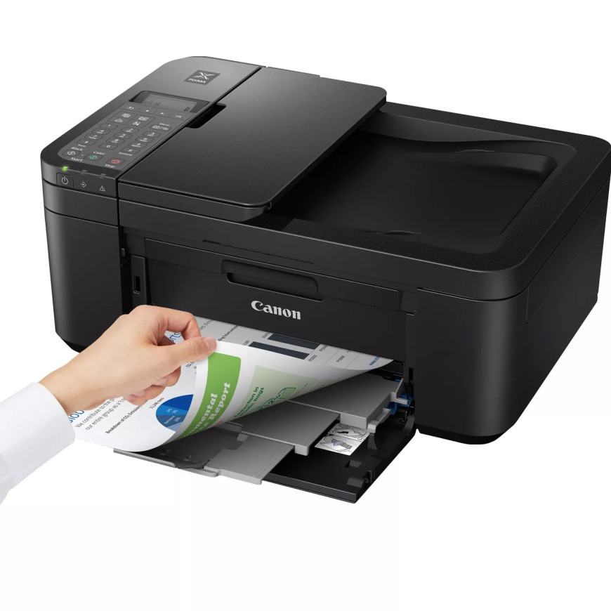 Imprimante photo jet d'encre couleur multifonctions sans fil Canon PIXMA TR4750i, noire