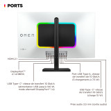 Écran gamer OMEN Transcend 32" UHD OLED 240Hz