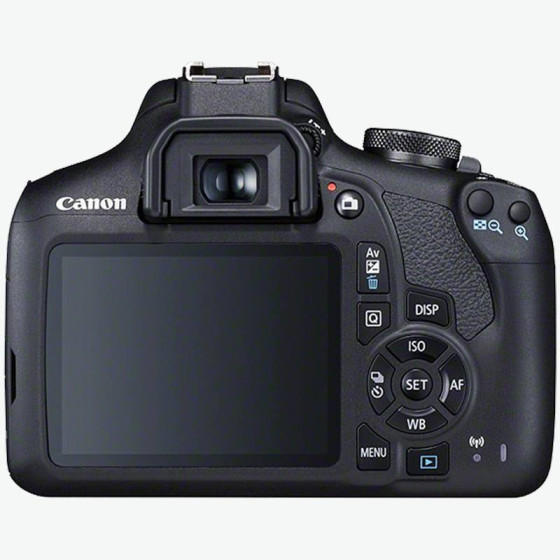 Appareil photo Canon EOS 2000D + objectif 18-55 IS II + batterie LP-E10