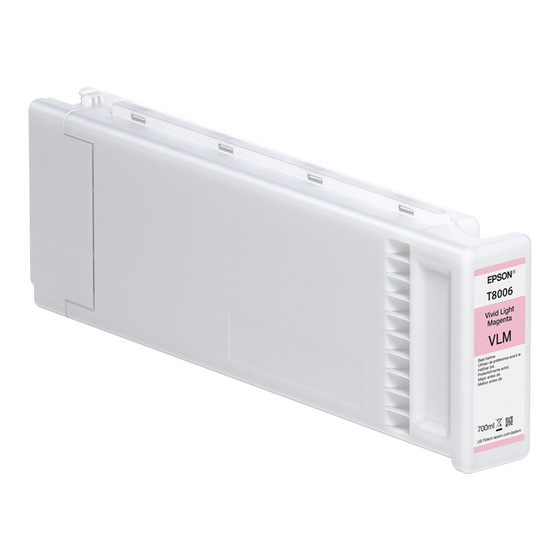 Epson T80060N – Encre Vivid Light Magenta 700ml (C13T80060N)