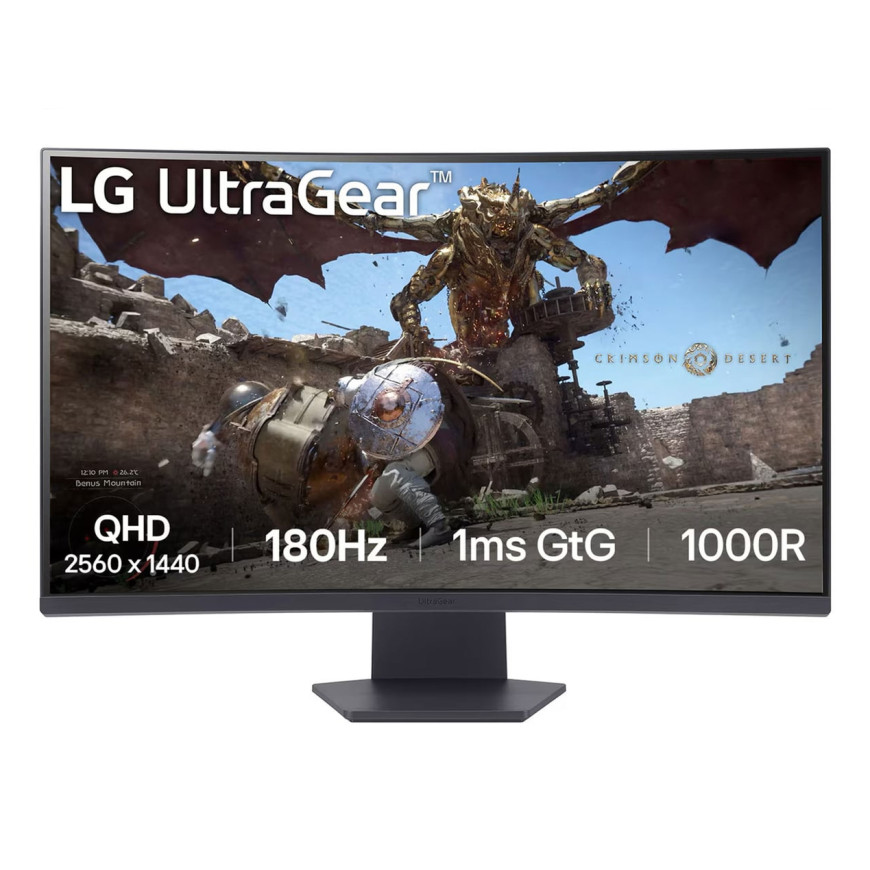 LG 32" LED - UltraGear 32GS60QC-B