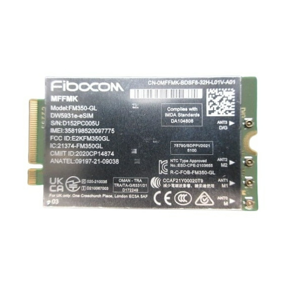 Modem mobile sans fil Dell DW5931E