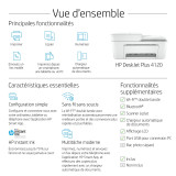 Imprimante multifonction HP DeskJet Plus 4120 (3XV14B)