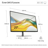 Écran QHD 27 pouces HP Series 5 Pro - 527pq